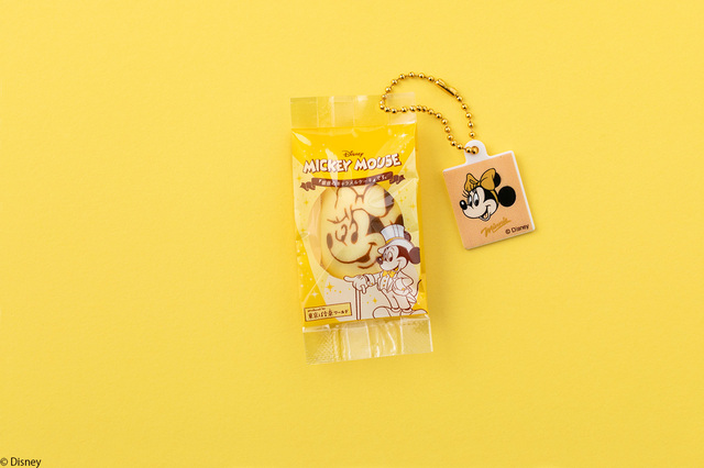 ミッキーマウス/「銀座のキャラメルケーキ」です。 スクイーズマスコット