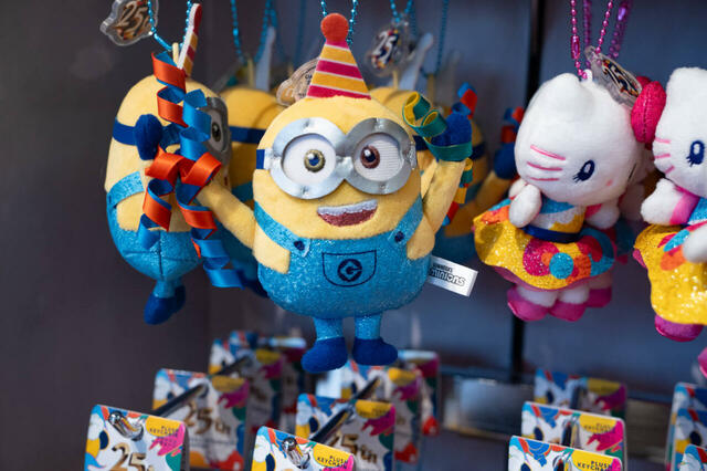 マスコットキーチェーン 1,900円｜ユニバーサル・スタジオ・ジャパン25周年グッズ