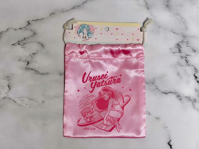 【100円ショップ×うる星やつら】うる星やつら サテンキンチャク袋／税込110円