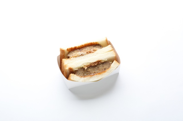 鉄板焼きハンバーグサンド　