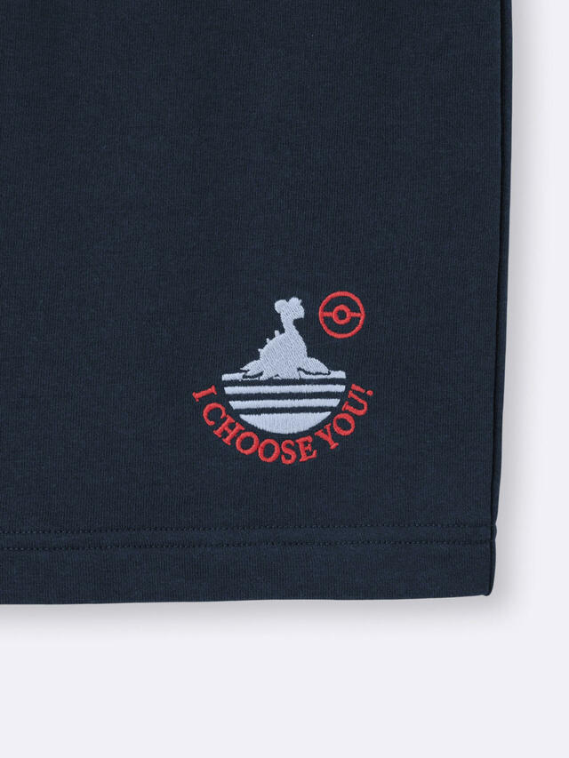 スウェットイージーハーフパンツ ¥1,490｜GU「ポケモン」コレクション