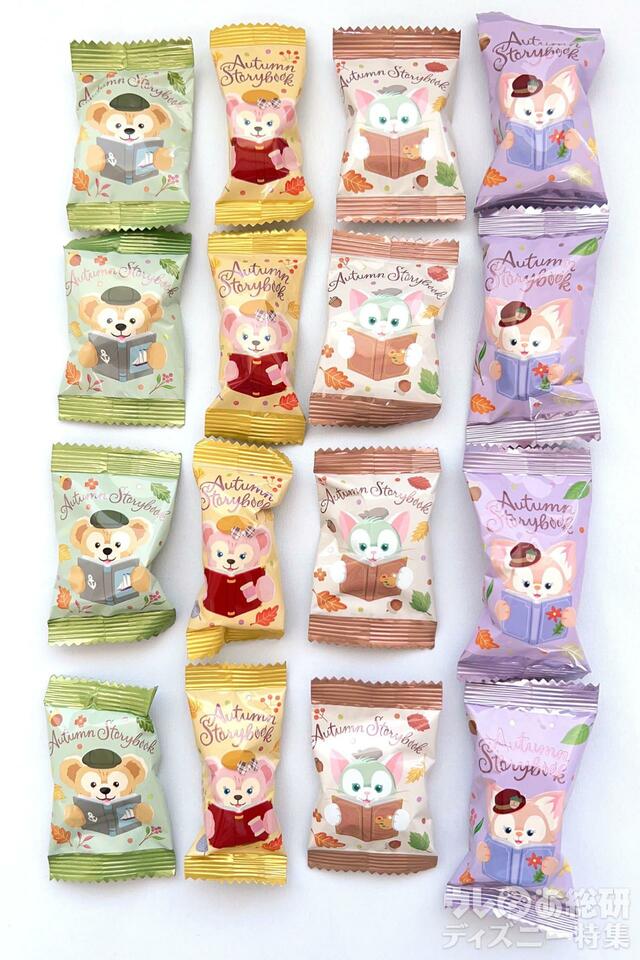 「ダッフィー&フレンズのオータム・ストーリーブック」アソ―テッド・チョコレート