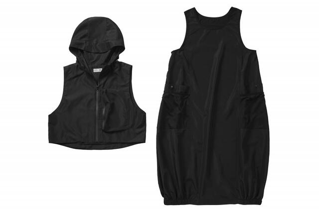 ワークマン　レディースアクティブセットアップ　ブラック