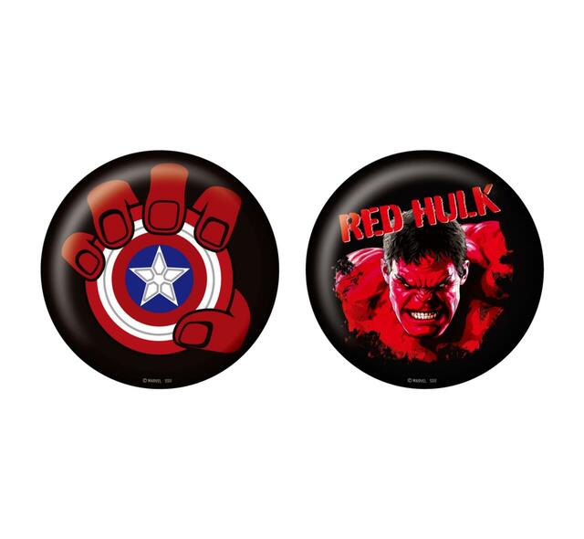 H賞 缶バッジセット|Happy くじ / MARVEL 『キャプテン・アメリカ:ブレイブ・ニュー・ワールド