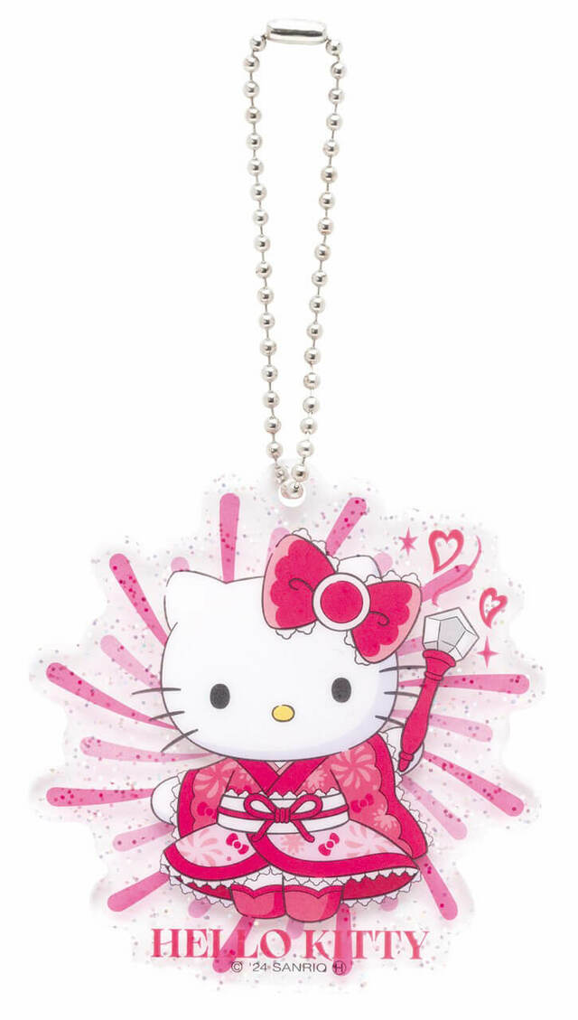 ラメアクリルチャーム賞｜Happyくじ「Sanrio characters HANABI 2024」