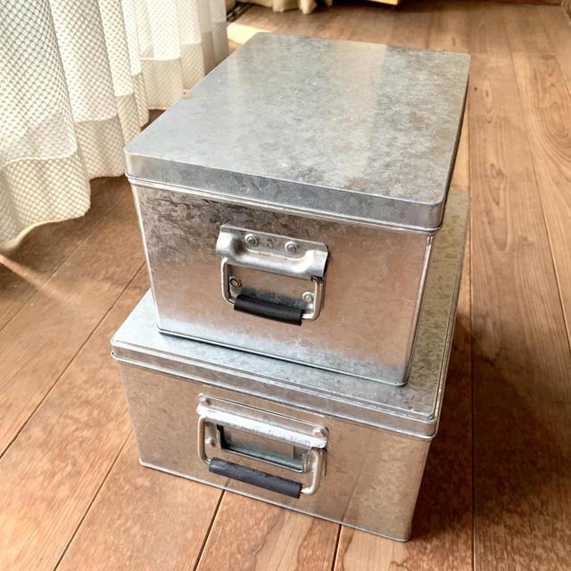 【無印良品　トタンBOX】リニューアルして新しいサイズが登場