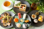 和のアフタヌーンティーセット