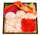 【1,500円海鮮弁当】［魚河岸ひかり寿司］（札幌市中央区）魚河岸弁当　1,500円＜各日30点限り＞【国内最大級の＜大北海道展＞開催】