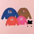 【Disney I LOVE Mickey & Minnie】オーバースウェット【親子お揃い】各4,950円、【Disney Mickey】ファーキャップ【親子お揃い】4,290円｜ANAP｜ミッキー＆フレンズ・イン・リアル・ライフ「SHIBUYA109 MY FAVE COLLECTION」