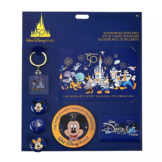 ディズニーキャラクター スーベニアセット WALT DISNEY World 50TH CELEBRATION 2,200円