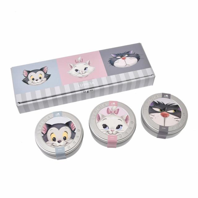 【LUPICIA】ディズニーキャラクター フレーバードティー 3缶セット CAT DAY 2022／3,240円