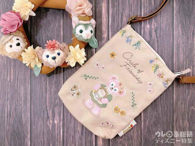 ショルダーバッグ(縦22cm×横17cm×マチ3cm 93g)3,400円 ※リースは付属しません