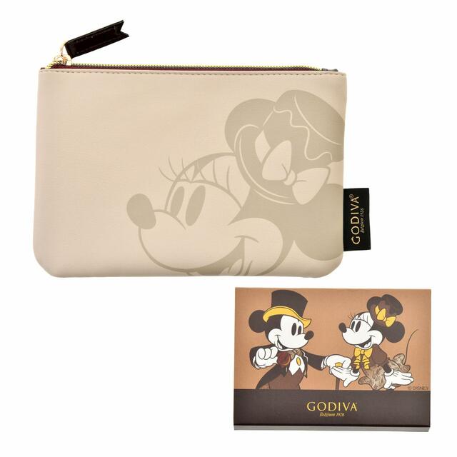 【GODIVA】ミニー チョコレート ポーチセット DISNEY VALENTINE 2023 2,640円