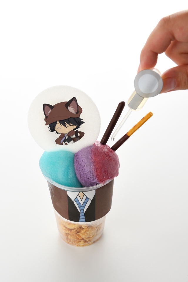 乱歩のおすすめ駄菓子パフェ！「でも食べるのは僕だけどね～。」