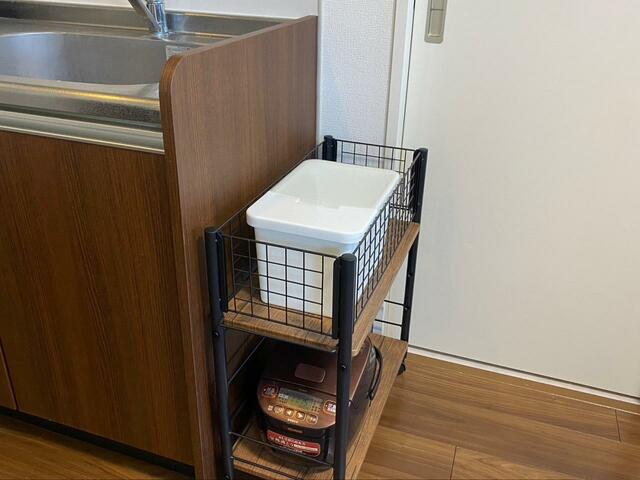 【山善YAMAZEN) 収納ラック】キッチン収納にも最適