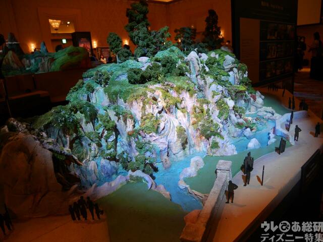 東京ディズニーシー新エリア「ファンタジースプリングス」模型展示