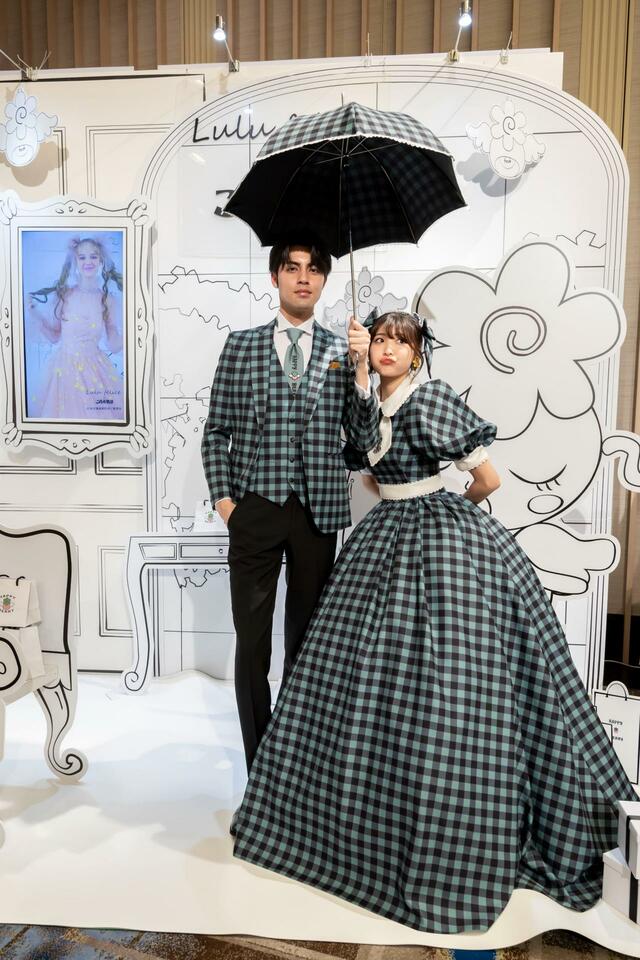 「Lulu felice×ご近所物語」新作ウェディングドレス LU-1008_Green LU-2008_Green