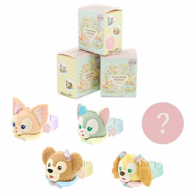 リング 1,000円|東京ディズニーシー「ダッフィー&フレンズのカム・ファインド・スプリング!」スペシャルグッズ|発売日:2024年4月1日(月)