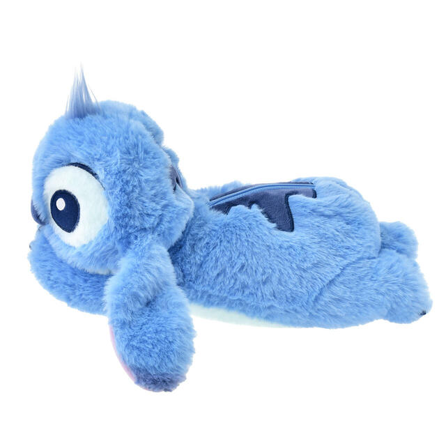 スティッチ&スクランプ 筆箱・ペンケース ぬいぐるみ風 Disney Stitch Day Collection 3,000円