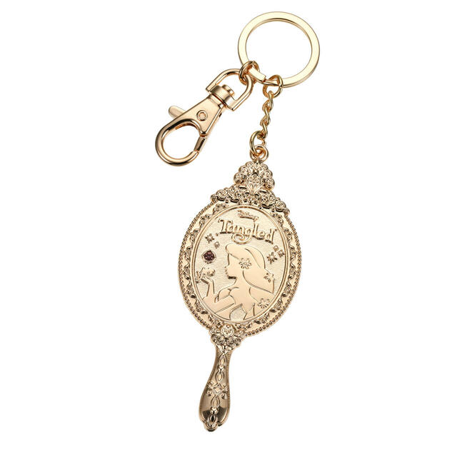 ラプンツェル&パスカル キーホルダー・キーチェーン ミラー WISHING YOU A LOVELY DAY 1,900円