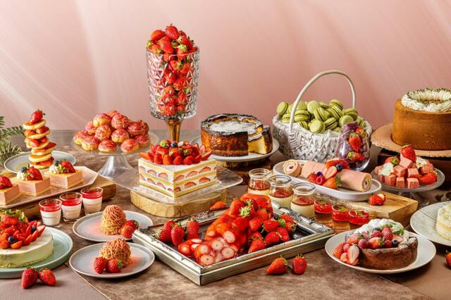 「XEX Spring Buffet 2026」＜期間：2026年2月25日～＞【フレッシュ苺＆苺スイーツ、本格イタリアンが食べ放題！「XEX」4店舗で贅沢ランチブッフェ順次スタート！】