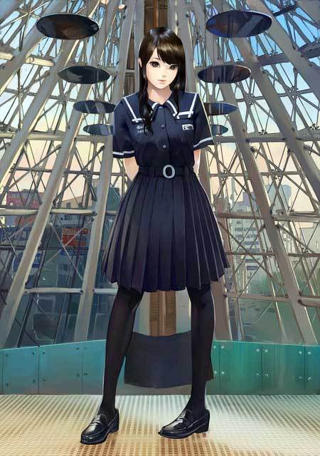 『「制服至上・制服至上2―台湾女子高生制服選―」出版記念 蚩尤 個展』 　　画像提供： GALLERY リトルハイ