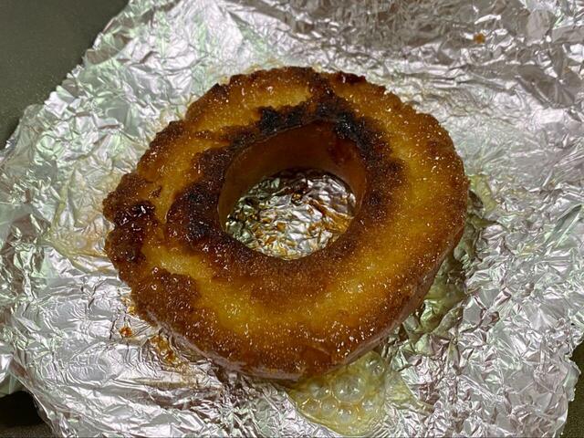 【ミスタードーナツ アレンジレシピ】表面はブリュレのようにカリカリに