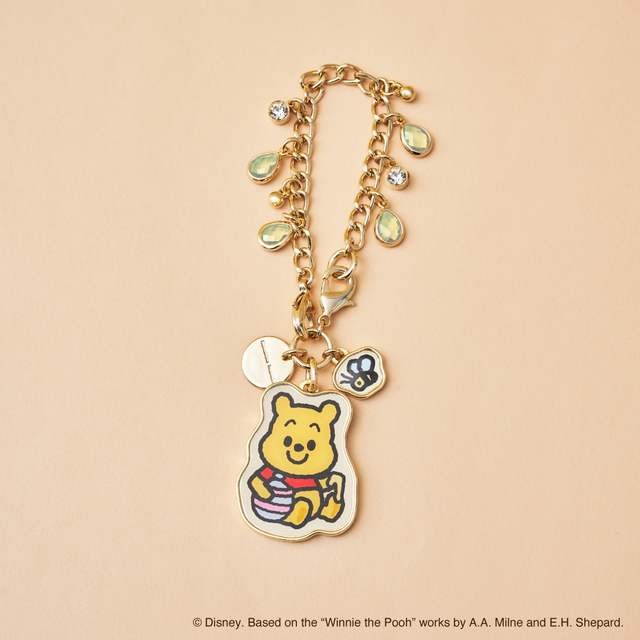 2wayバッグチャーム ¥6,600｜サマンサタバサ「くまのプーさん」コレクション