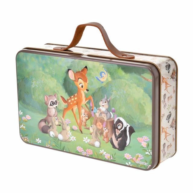 バンビ、とんすけ、フラワー バームクーヘン 缶入り Bambi 80years 1,944円