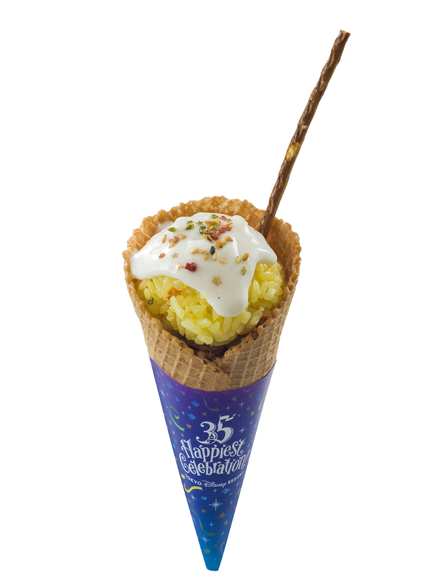 牛カルビライスコーン 500円｜東京ディズニーランド「ザ・ガゼーボ」｜2018年12月26日〜2019年3月25日｜「東京ディズニーリゾート35周年グランドフィナーレ」スペシャルメニュー