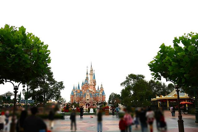 上海DL　メインストリートには屋根がありません