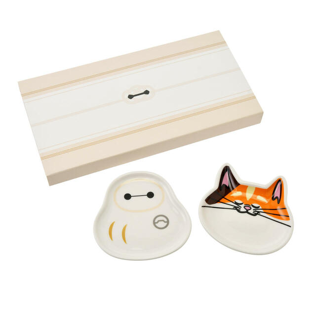 ベイマックス＆モチ 豆皿 セット NEW YEAR BAYMAX 2025