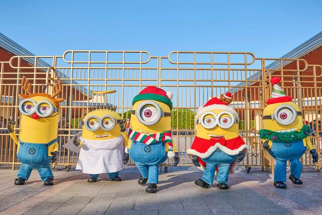 ミニオン・ハッピー・クリスマス・グリーティング|ユニバーサル・スタジオ・ジャパン「NO LIMIT!クリスマス」2022