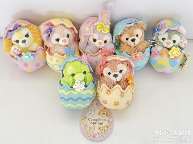 「ダッフィー＆フレンズのカム・ファインド・スプリング！」ぬいぐるみチャーム全員集合!