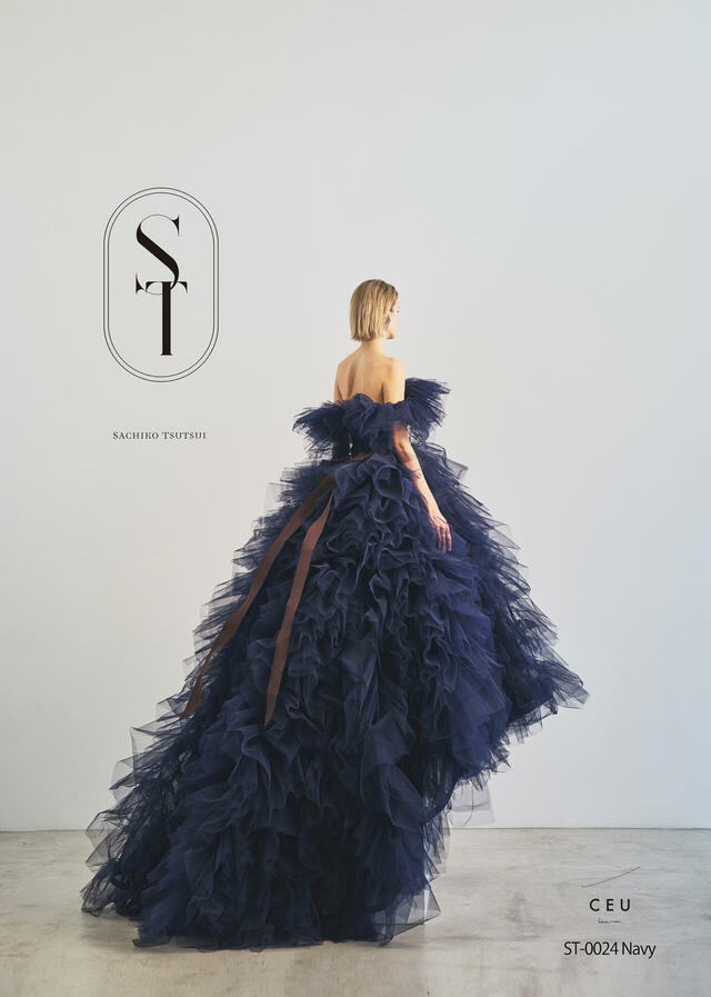 【クラウディア】ST新作ウェディングドレス｜ST-0024_Navy