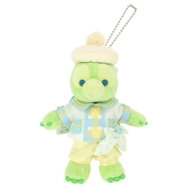 ぬいぐるみバッジ 2,800円｜東京ディズニーシー25周年「ダッフィー＆フレンズのファインド・ユア・ビューティフル・ブルー！」グッズ｜販売店舗：東京ディズニーリゾート・アプリ｜発売日：2026年4月14日（火）