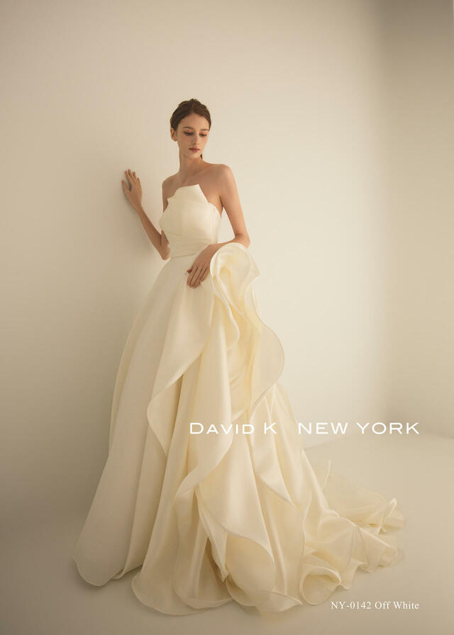 クラウディア「DAVID K NEW YORK(デヴィッド ケイ ニューヨーク)」新作ウェディングドレス