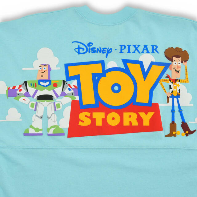 【Spirit Jersey】ウッディ＆バズ・ライトイヤー、リトル・グリーン・メン／エイリアン 長袖Tシャツ TOY STORY 30th 13,200円