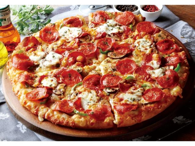 マスカルポーネと熟成サラミ