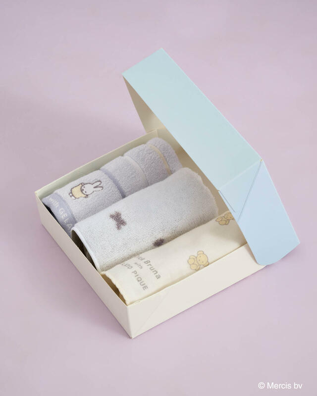 【ジェラート ピケ×ディック・ブルーナ】＜キッズ＞パッケージ付きタオル3枚セット（税込4,950円）