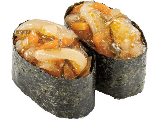 いか刺しとたくあんの松前