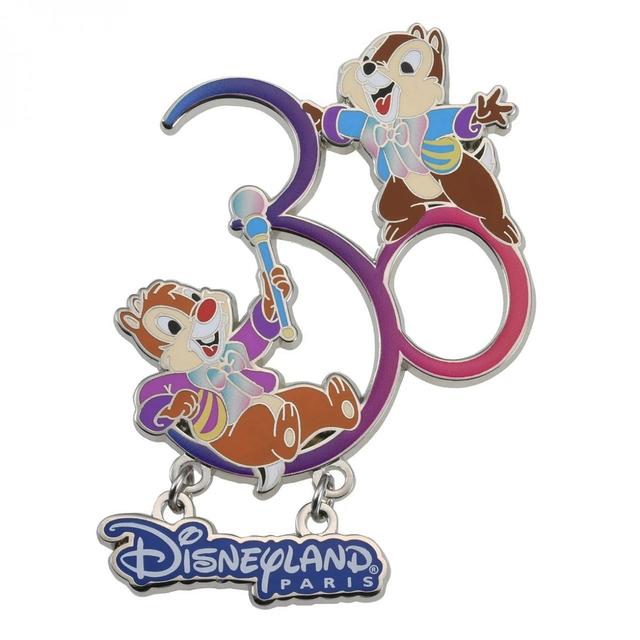 チップ&デール ピンバッジ Disneyland Paris 30th Family 1,430円
