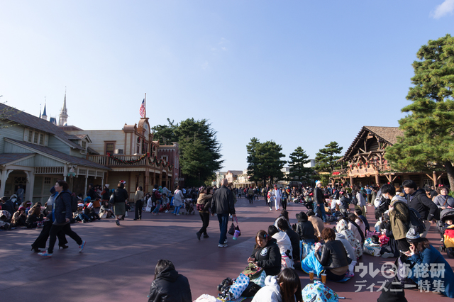 パレードルート｜TDL「クリスマス・ファンタジー」2016