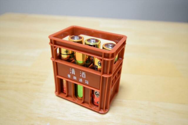 【セリア】ミニチュア一升瓶ケース／100円