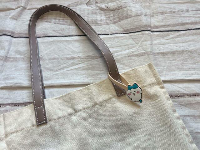 ベージュのタグなので馴染みやすいのもうれしい♪