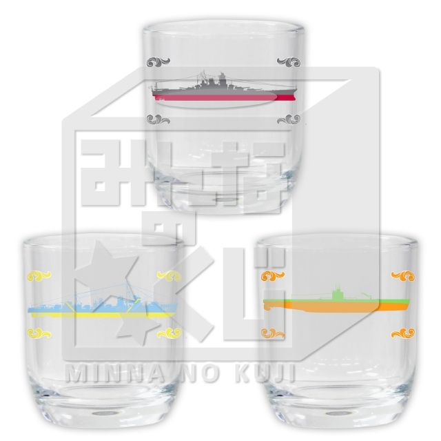 【E賞】グラス（全3種／全高約9cm）