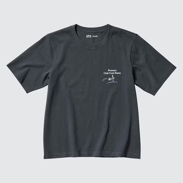 ピーナッツ スポーツクラブ UT（半袖・レギュラーフィット）¥1,500｜ユニクロ