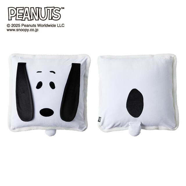 耳付きクッションカバー「スヌーピー」