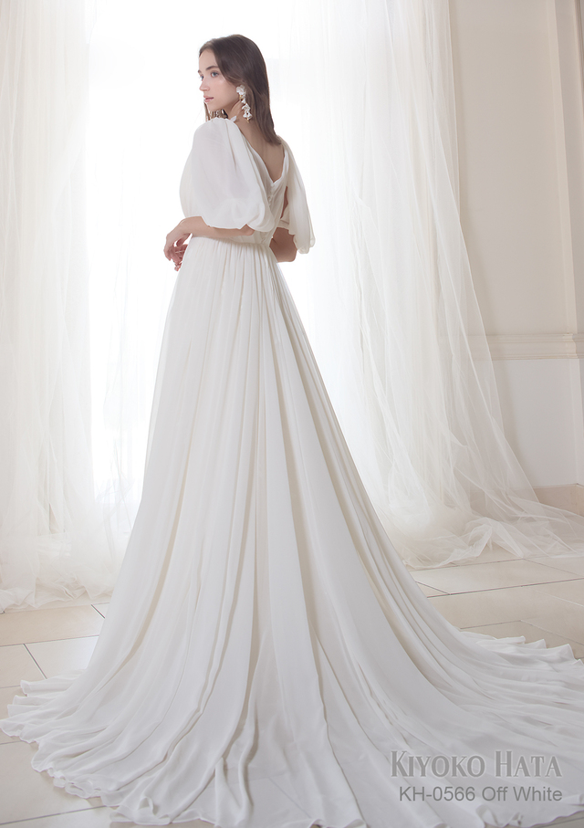 【KIYOKO HATA キヨコハタ】新作ウェディングドレス：KH-0566_OffWhite