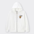スウェットフルジップパーカ(長袖) 2,990円｜GU『グレムリン』40周年コレクション